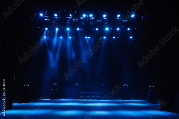 Obraz Free stage with lights