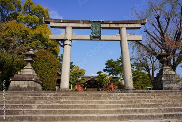Obraz 京都府京都市東山区に鎮座する豊国神社