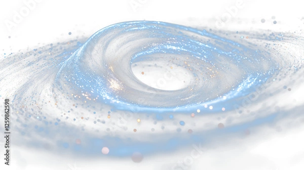 Fototapeta a black hole with a spiral design