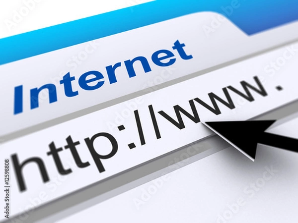 Fototapeta Internet  Navegador web