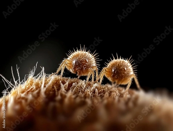 Obraz Macro photography dust mites