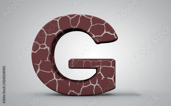 Obraz Letter G Giraffe learning