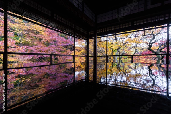 Obraz 秋の瑠璃光院