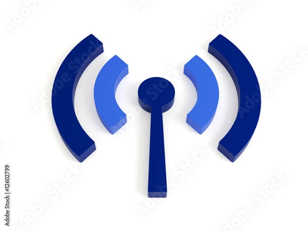 Obraz Isolated wi fi (wireless) icon