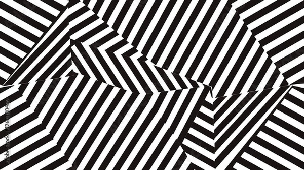Fototapeta Intricate Circular Design with Geometric Patterns