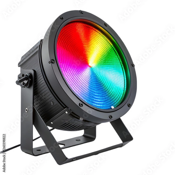 Fototapeta REG Lights in isolate white background