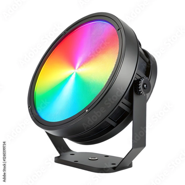 Fototapeta REG Lights in isolate white background