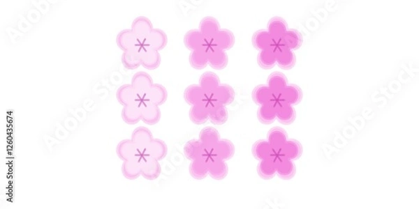 Obraz spring pink flowers