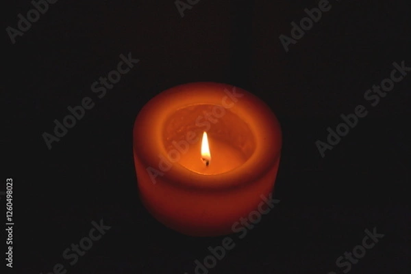 Obraz bougie dans le noir