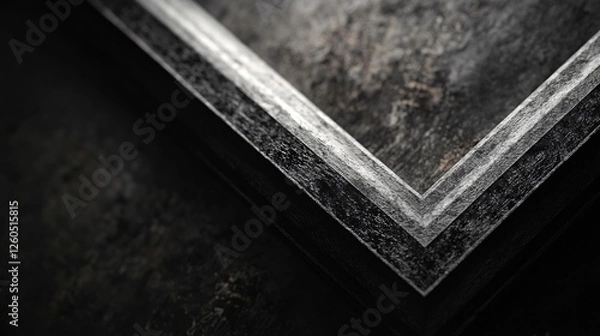 Fototapeta Close-up of Picture Frame: Ultra-Detailed Hyper Realistic