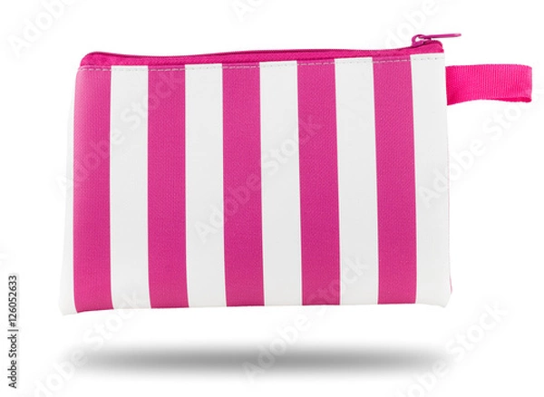 Obraz Makeup bag isolated on white background