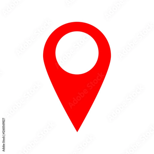 Fototapeta Map Google Pin Icons Maps Computer Maker