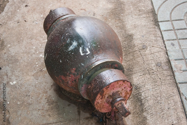 Obraz Fire Hydrant Rusty Water