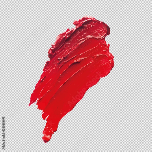 Obraz beauty red brush