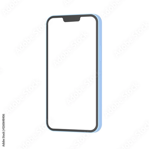 Fototapeta 3D phone call icon object