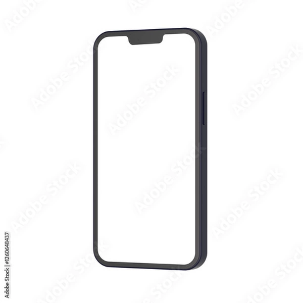 Fototapeta 3D phone call icon object