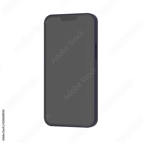 Fototapeta 3D phone call icon object