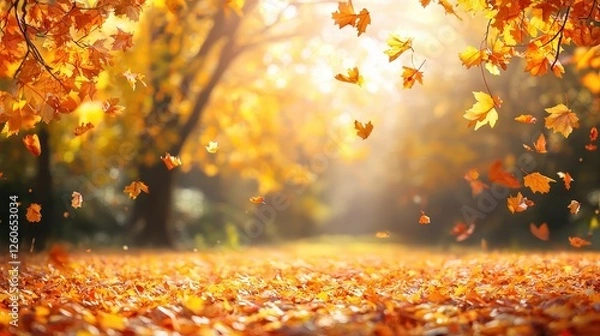 Obraz Vibrant Thai Stir Fried Rice and Noodles with Fresh Vegetables and Spices on a Rustic Wooden Background
