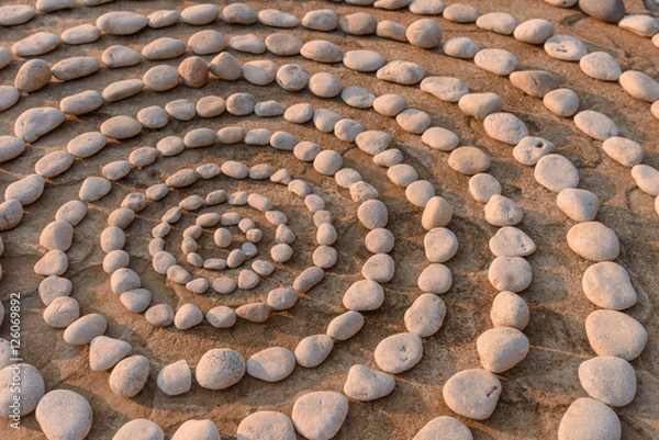 Obraz Promień kręgów