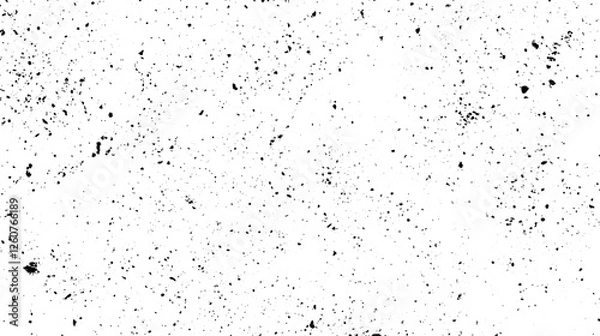 Fototapeta Grainy texture on transparent background, grain overlay, grunge texture vector