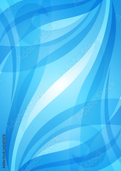 Obraz Abstract blue background