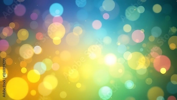 Fototapeta Beautiful iridescent light on black background, Dark background with a prism light effect, Glowing colorful lights and bokeh lens flare overlay, sunlight refraction, Shiny lights in the dark