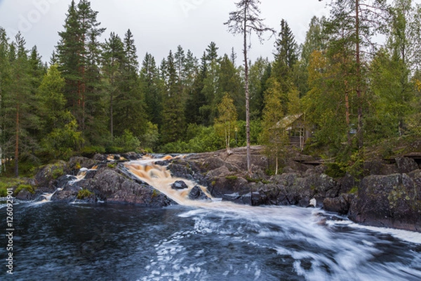 Fototapeta Водопады Ахвенкоски