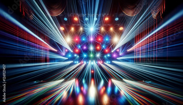 Obraz abstract red background