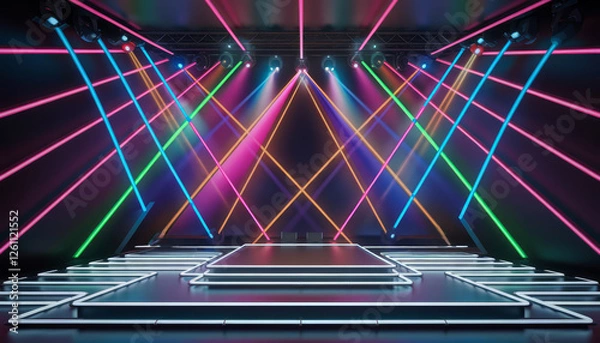 Obraz abstract blue background