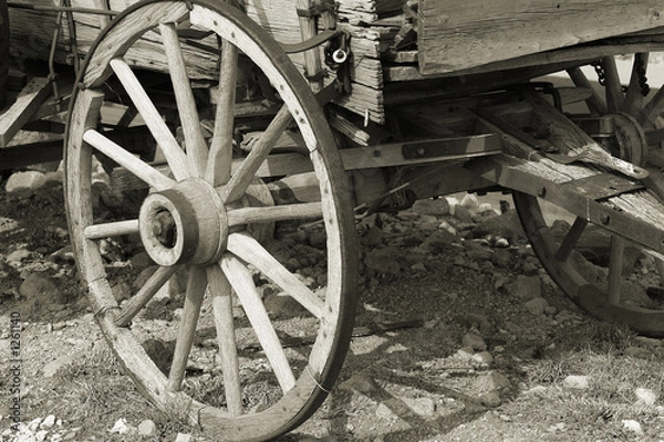 Obraz wagon wheel
