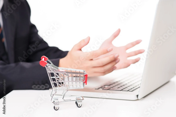 Fototapeta ネットショッピング　トラブル