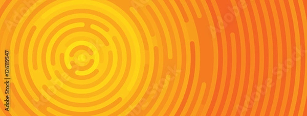 Obraz Halloween header, halloween template with place for text and logo, copy—paste, orange halloween card, halloween background, halloween banner, abstract halloween stripes, vector halloween background