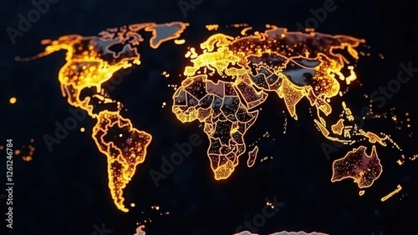 Obraz Best Internet Concept of global business from concepts series. 