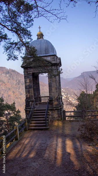 Fototapeta passage to panorama view