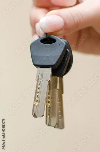 Fototapeta Keys from the apartment