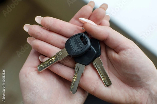 Fototapeta Keys from the apartment
