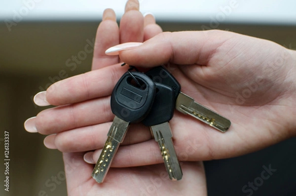Fototapeta Keys from the apartment