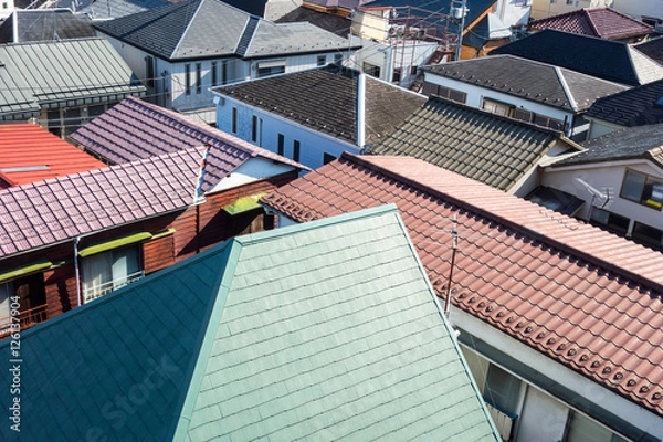 Fototapeta 住宅密集地