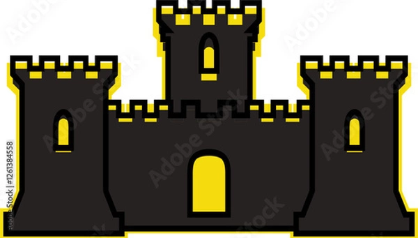 Obraz Castle Icon