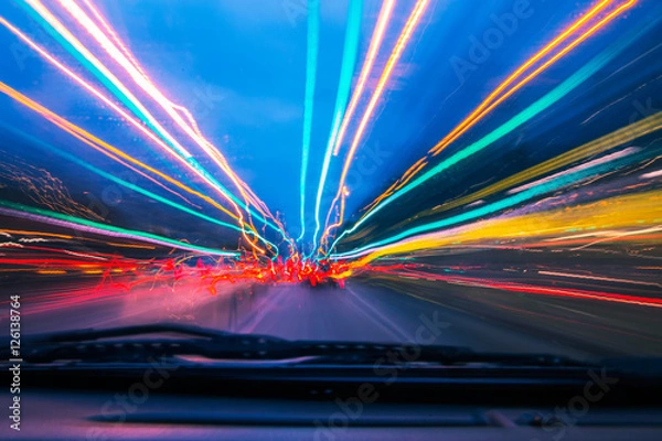 Fototapeta Going Fast