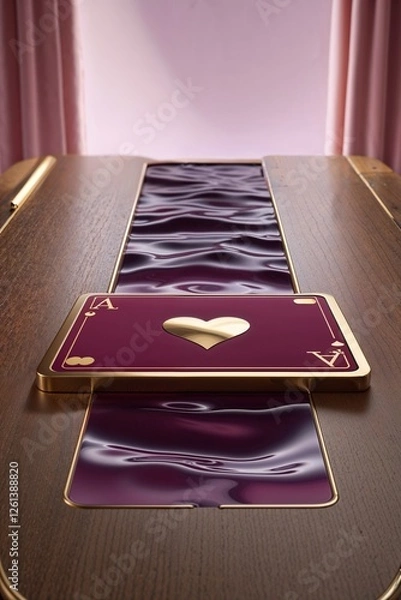 Fototapeta Neon Eden: AI-Crafted Jungle Pyramids with Bioluminescent Vines Under a Cyber Moon