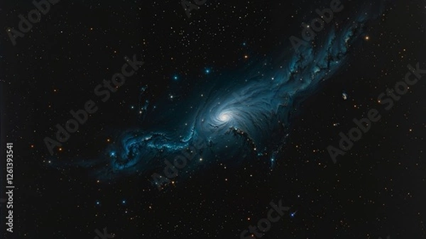 Fototapeta Neon Eden: AI-Crafted Jungle Pyramids with Bioluminescent Vines Under a Cyber Moon