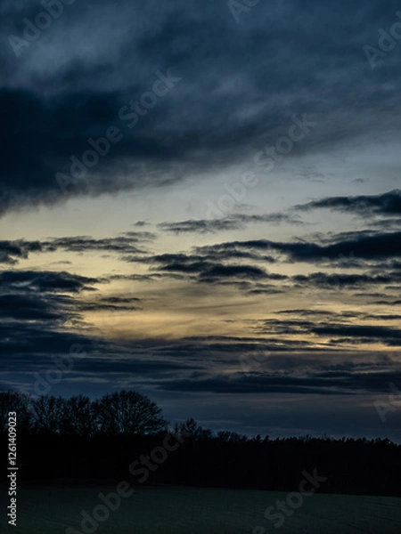 Obraz Początek nocy