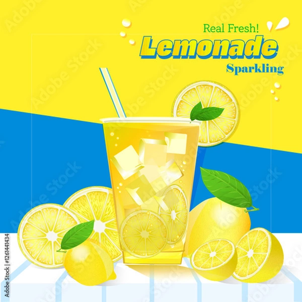 Obraz 레몬에이드_lemonade