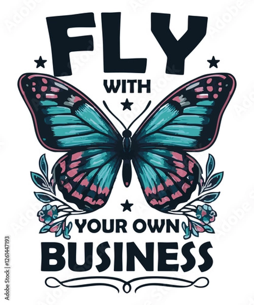 Fototapeta butter fly