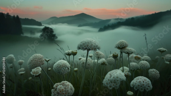 Obraz Spring field of flowers