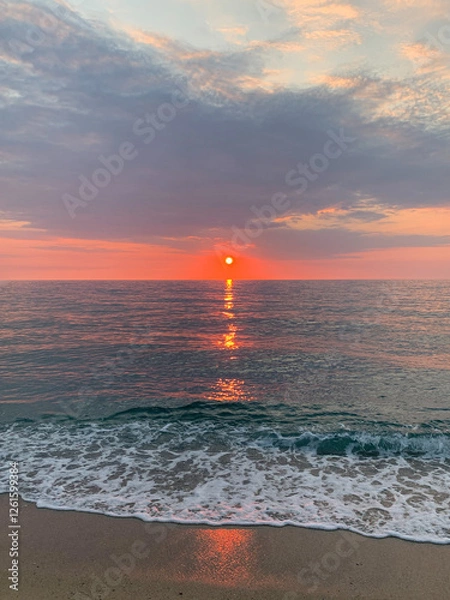 Obraz sunset over the sea