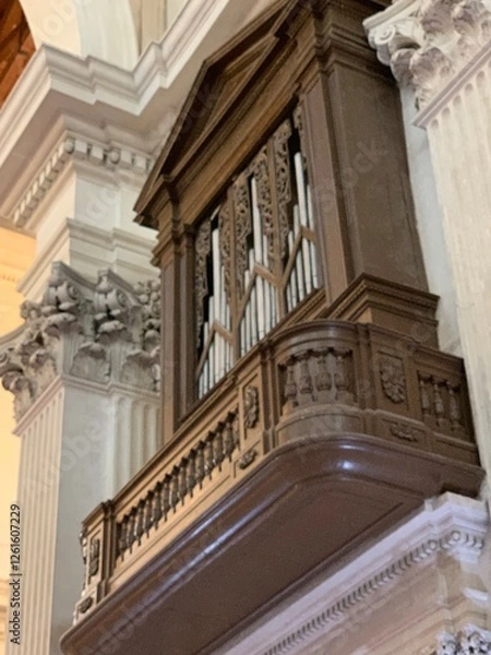 Obraz detail of the facade of a church