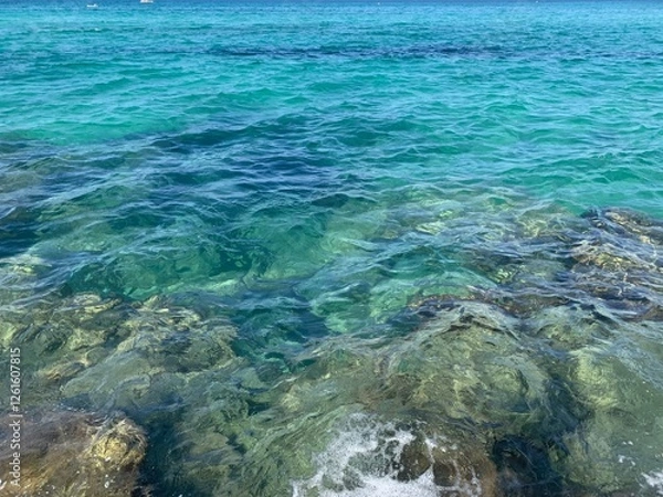 Obraz blue sea water