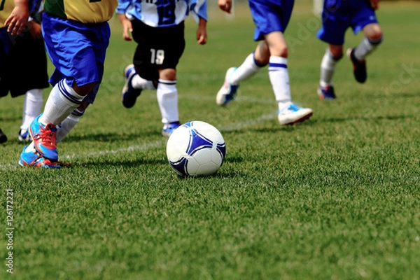 Fototapeta サッカー　フットボール